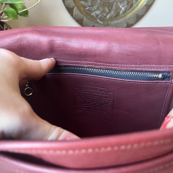 Vintage COACH Cognac “Lexington” Leather Briefcase Unisex Excellent Condition - Picture 10 of 16